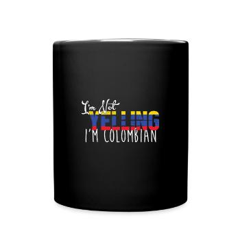 Colombia - Full Colour Mug - black - Front