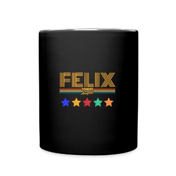 Felix - Tasse einfarbig - Schwarz - Vorne