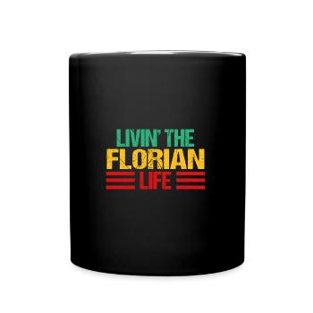 Florian - Full Colour Mug - black - Front