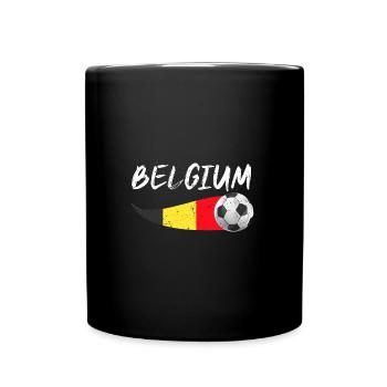 Belgium Belgium - Full Colour Mug - black - Front