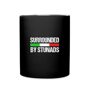 Italienisch Italia Italien - Tasse einfarbig - Schwarz - Vorne