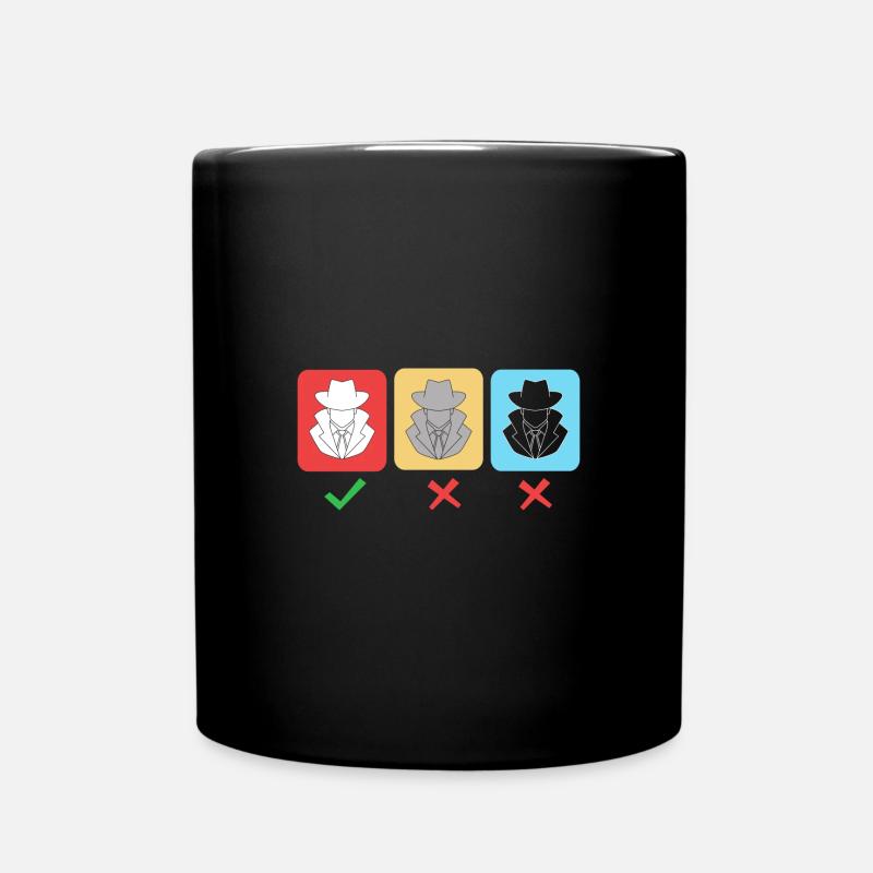 Cyber programmeur cybersécurité Hacker - Mug uni - noir