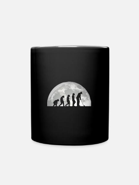 Golfspieler Evolution Golf - Tasse einfarbig - Schwarz