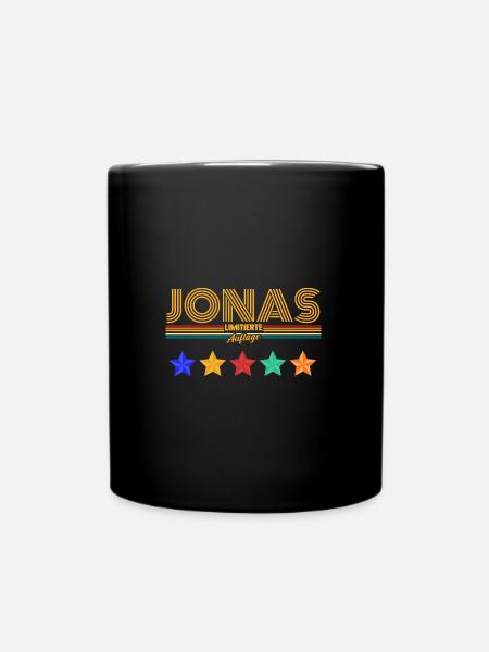 Jonas - Mug uni - noir