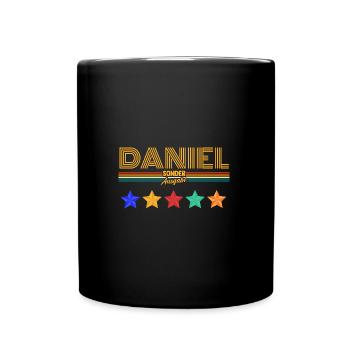 Daniel - Tasse einfarbig - Schwarz - Vorne