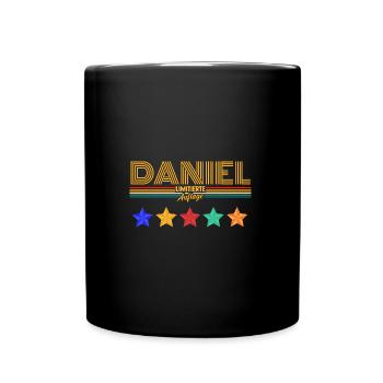 Daniel - Tasse einfarbig - Schwarz - Vorne