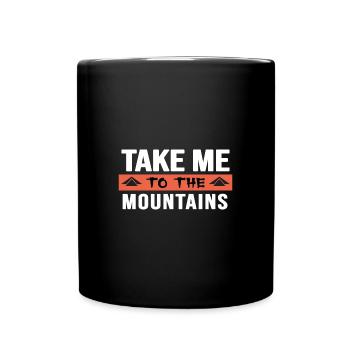 Escalade Randonnée en montagne Bergfex - Mug uni - noir - Devant