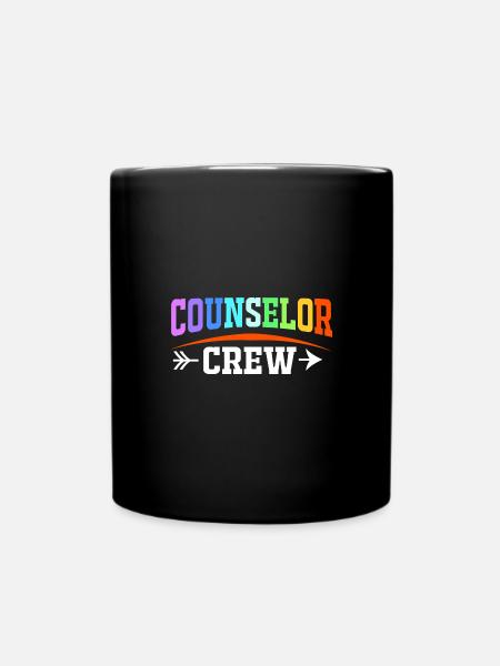 School psychologist, psychologist, psychotherapist - Full Colour Mug - black
