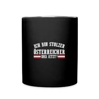Austrians Austria - Full Colour Mug - black - Front