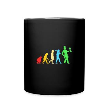 Wizard Magic Magician Evolution - Mug uni - noir - Devant