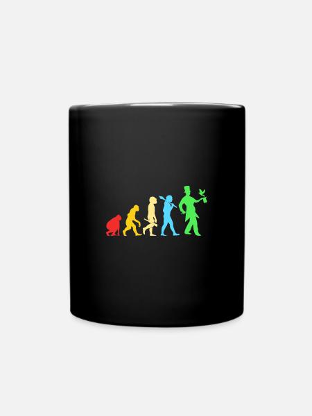 Wizard Magic Magician Evolution - Mug uni - noir