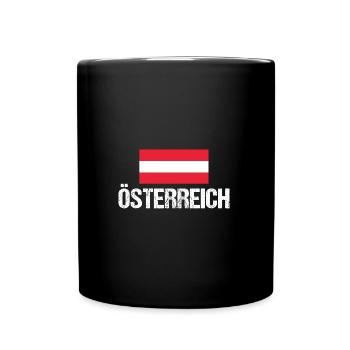 Austrians Austria - Full Colour Mug - black - Front