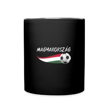 Magyaren Ungarn - Tasse einfarbig - Schwarz - Vorne