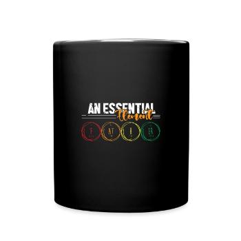 Periodic table - Full Colour Mug - black - Front