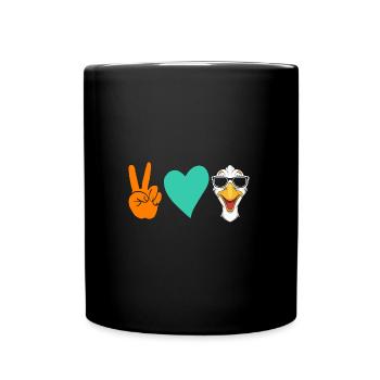 Goose - Full Colour Mug - black - Front