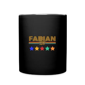 Fabien - Mug uni - noir - Devant