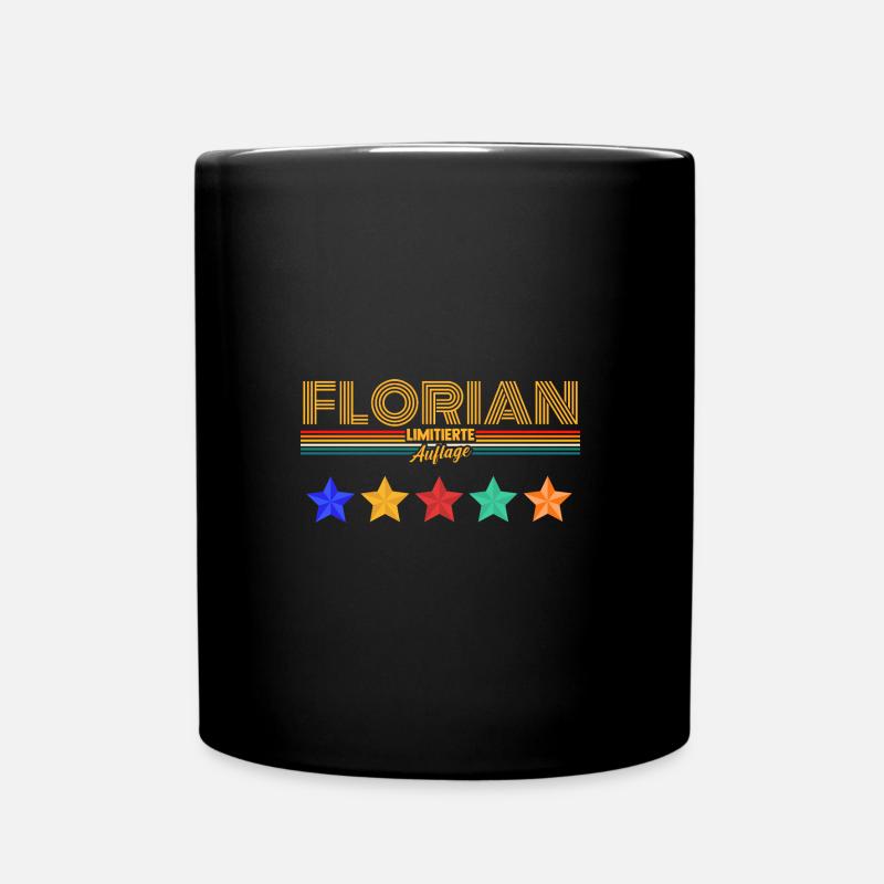 Florian - Tasse einfarbig - Schwarz