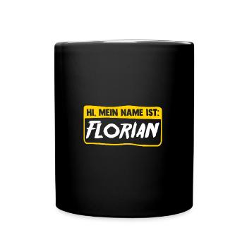 Florian - Full Colour Mug - black - Front