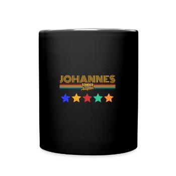 Johannes - Mug uni - noir - Devant