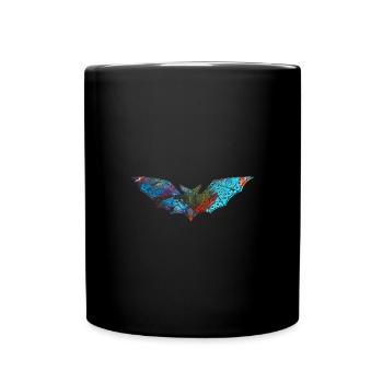 Bat,Graffiti,Painting,Colorful - Full Colour Mug - black - Front