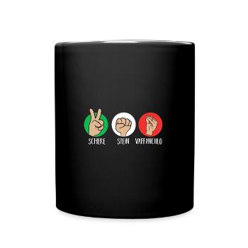 Italy Italian Vaffanculo - Full Colour Mug - black - Front