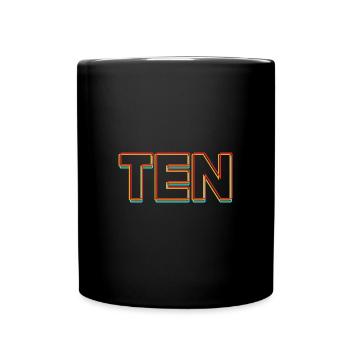 33rd Birthday Ten Year of Birth Date of Birth Date of Birth - Full Colour Mug - black - Front