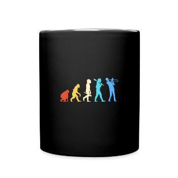 Trombone - Full Colour Mug - black - Front