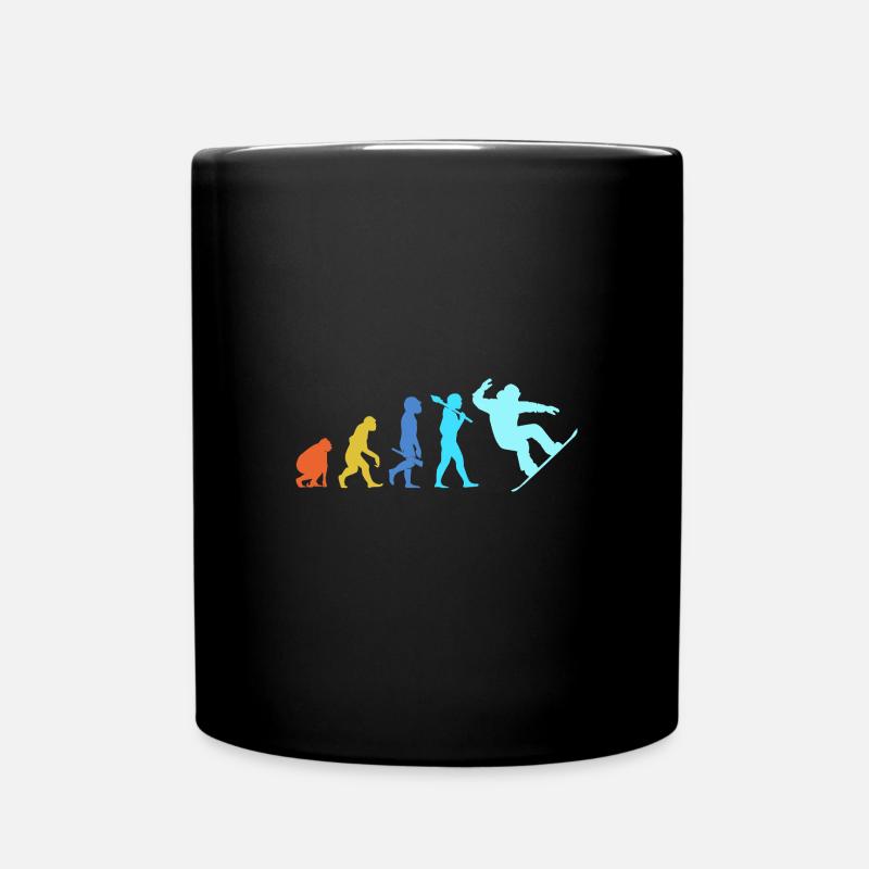 Snowboard Snowboard Vacances snowboard Snowboarders - Mug uni - noir