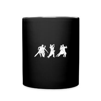Salsa Dancer Dancer - Full Colour Mug - black - Front