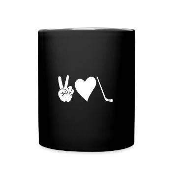 Hockey Players Hockey - Full Colour Mug - black - Front