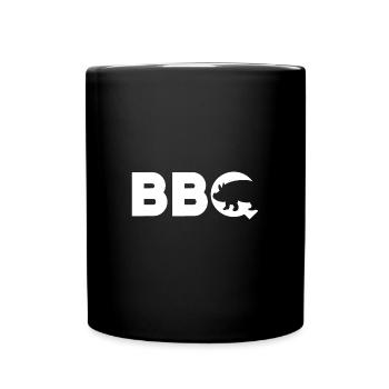 Barbecue - Mug uni - noir - Devant