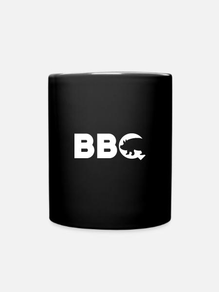 BBQ - Tasse einfarbig - Schwarz