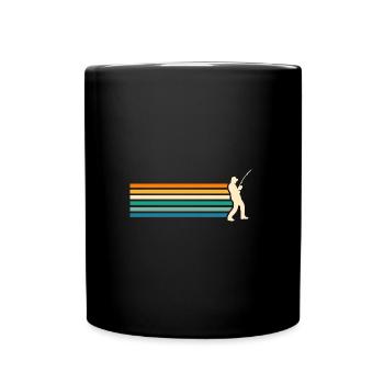 Angler Fishing - Full Colour Mug - black - Front