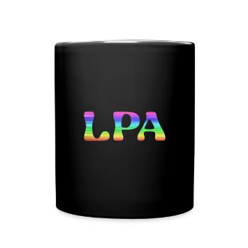 lpa,gran canaria,LGBT,Regenbogen,las palmas - Tasse einfarbig - Schwarz - Vorne