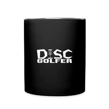 Disc Golfer Frisbee Ultimate Frisbee Frisbee - Full Colour Mug - black - Front