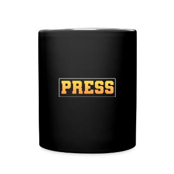 Author Press (Media) - Full Colour Mug - black - Front
