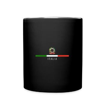 Italia Italian Italian Italy - Full Colour Mug - black - Front