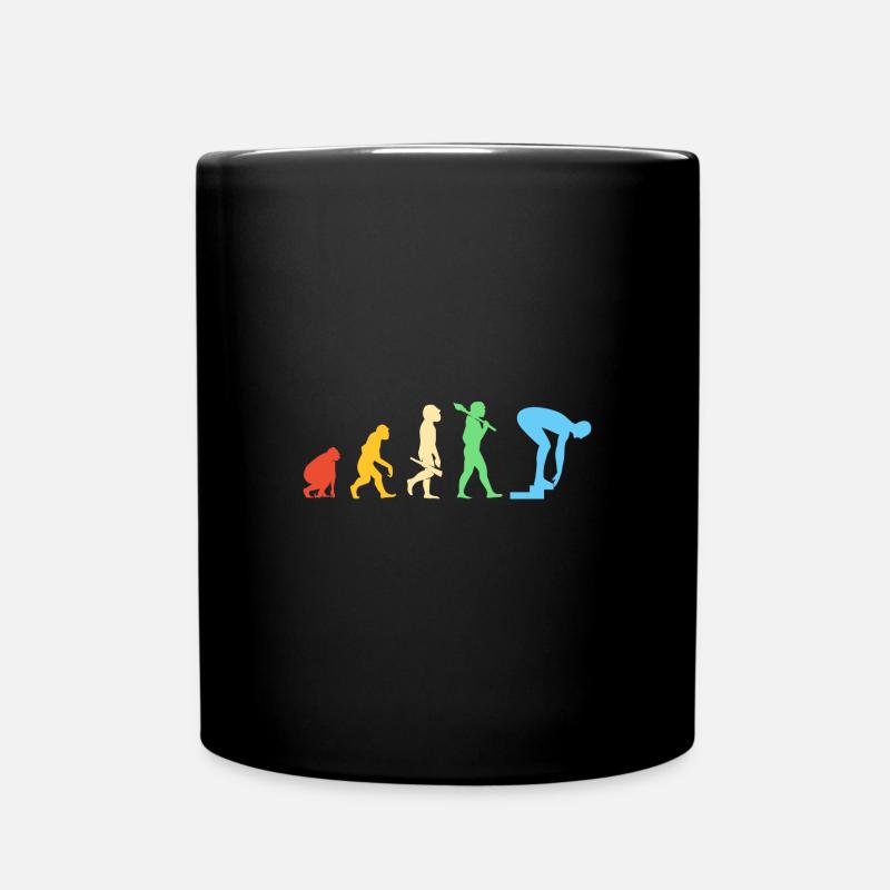 Natation Nageurs Piscine Moniteurs de natation - Mug uni - noir
