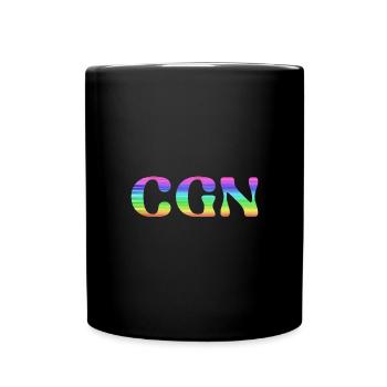 cgn, cologne,gay pride,LBGT,rainbow,LGBT - Full Colour Mug - black - Front