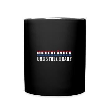 Pays-Bas Pays-Bas Pays-Bas - Mug uni - noir - Devant