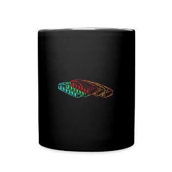 Harmonica Harmonica - Mug uni - noir - Devant