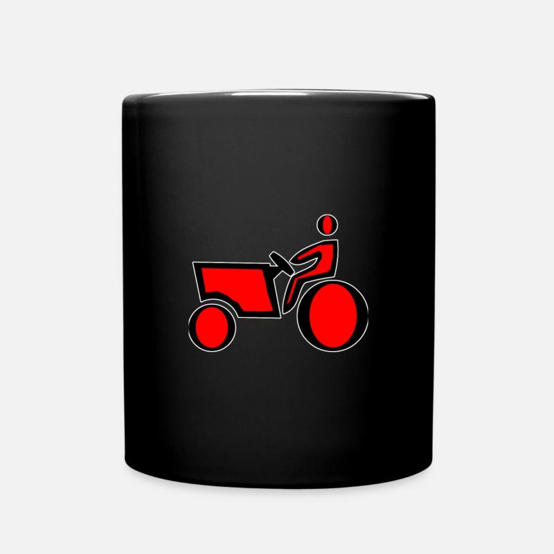 Trekker - Full Colour Mug - black