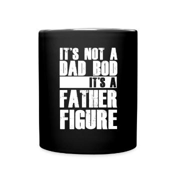 Ce n’est pas un papa bod père papa papa papa cadeau - Mug uni - noir - Devant