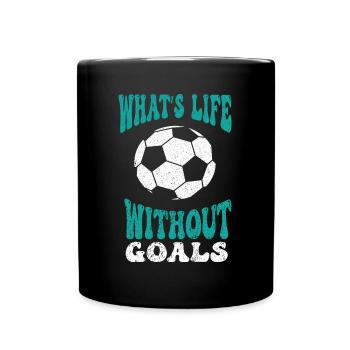 Football Footballers Football players Men's football - Full Colour Mug - black - Front