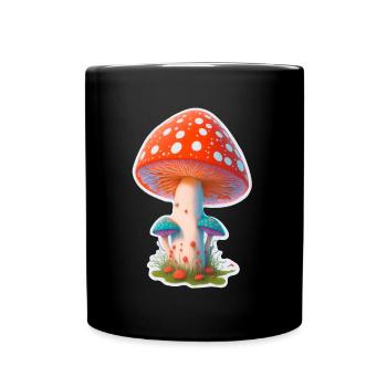 Mystic Toadstool - Full Colour Mug - black - Front