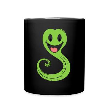 Little Snake Humor - Full Colour Mug - black - Front