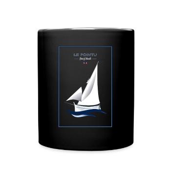 Le Pointu, Art Nautique de Marseille - élégance - Mug uni - noir - Devant