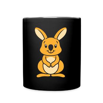 wallaby - Mug uni - noir - Devant