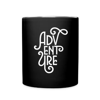 Adventure - Full Colour Mug - black - Front
