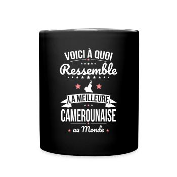 Voici à quoi ressemble la meilleure Camerounaise - Mug uni - noir - Devant
